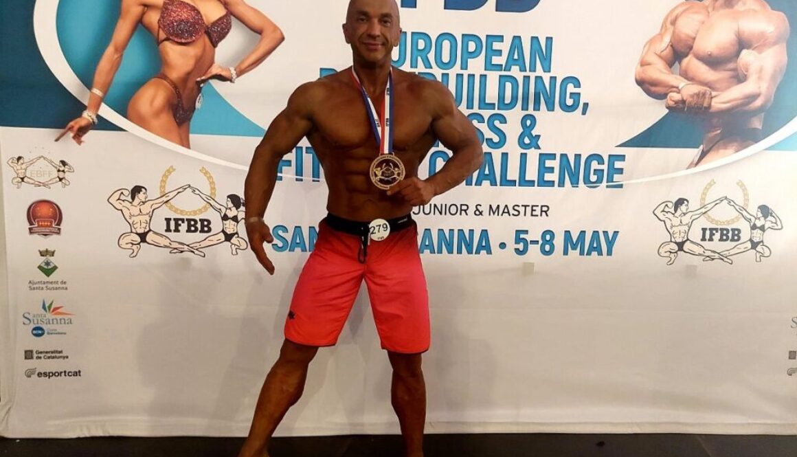 Radosław Siciun na Mistrzostwach Europy w kulturystyce i fitness