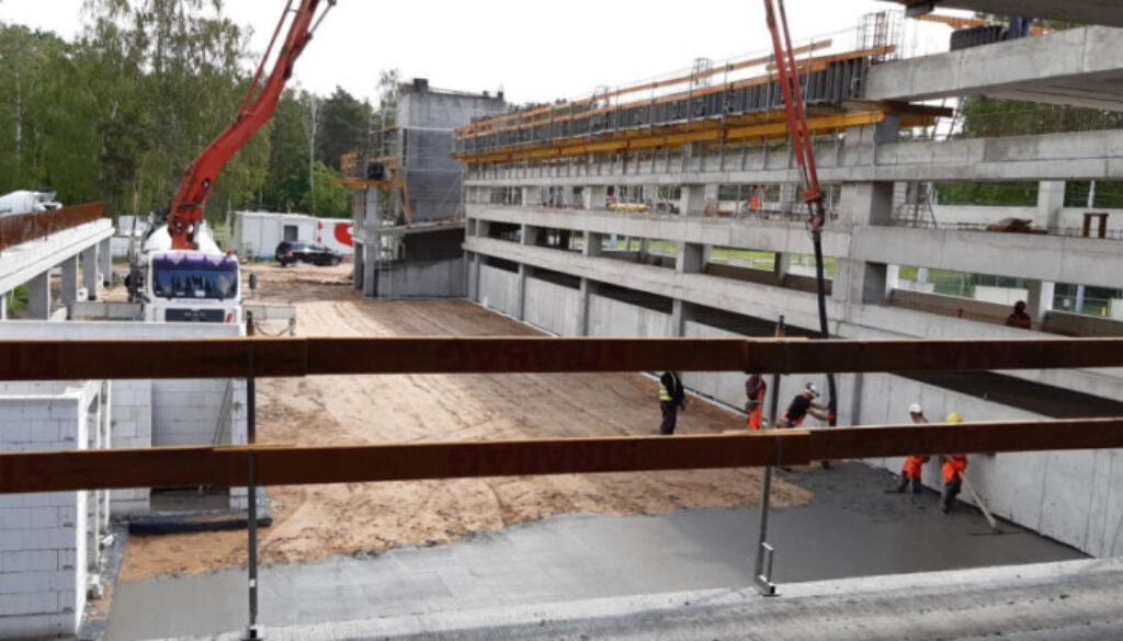 Budowa parkingu przy Olimpijskiej – będzie głosńo