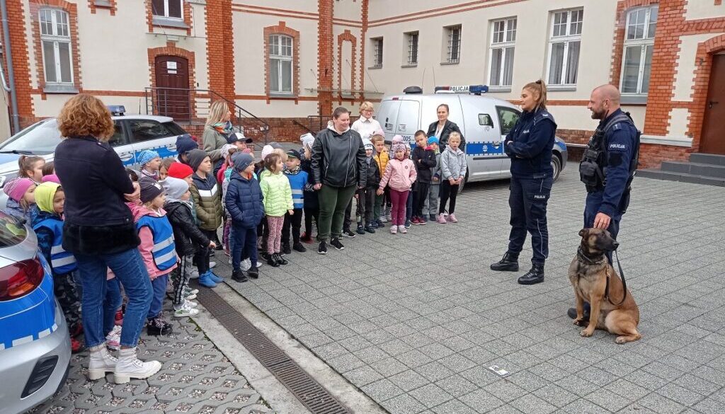 Spotkanie z policjantami w Chełmnie
