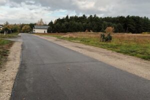Droga w gminie Łysomice