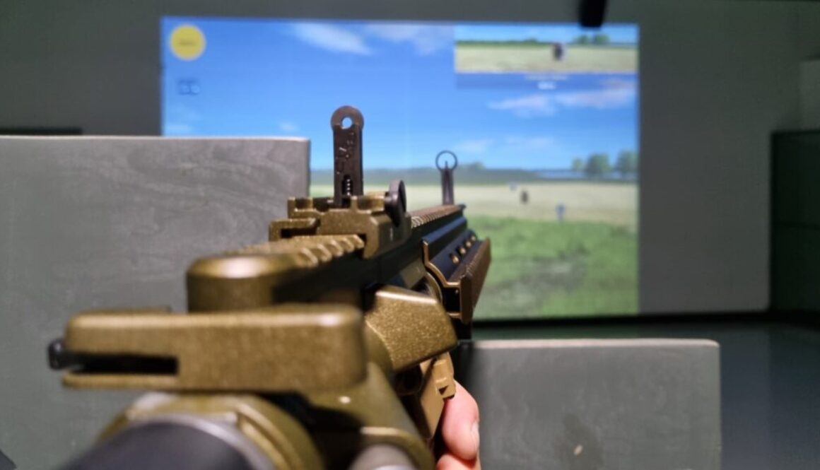 W Pluskowęsach w gminie Chełmża powstała wirtualna strzelnica