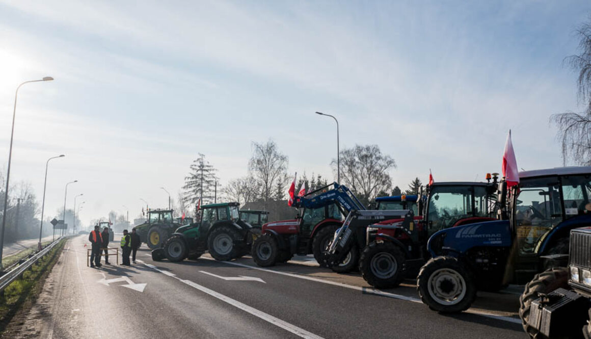 Protest rolników - Czernikowo