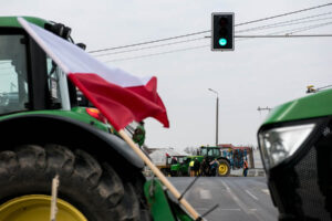 Protest rolników - Grębocin
