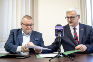 Podpisanie listu intencyjnego dotyczącego budowy Wodnego Parku Rekreacyjnego w gminie Zławieś Wielka